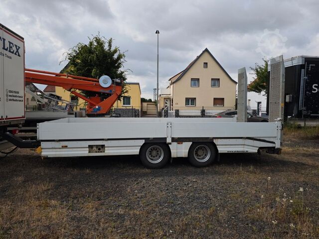 Tieflader Anhänger  Alga TAT B-180, 7,3 mtr., Rampen, 19to. GG. low