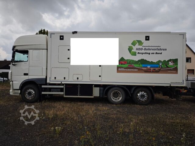 Special purpose truck DAF XF AT-Boretec HS Bentonit-Misch-Recyclingsystem