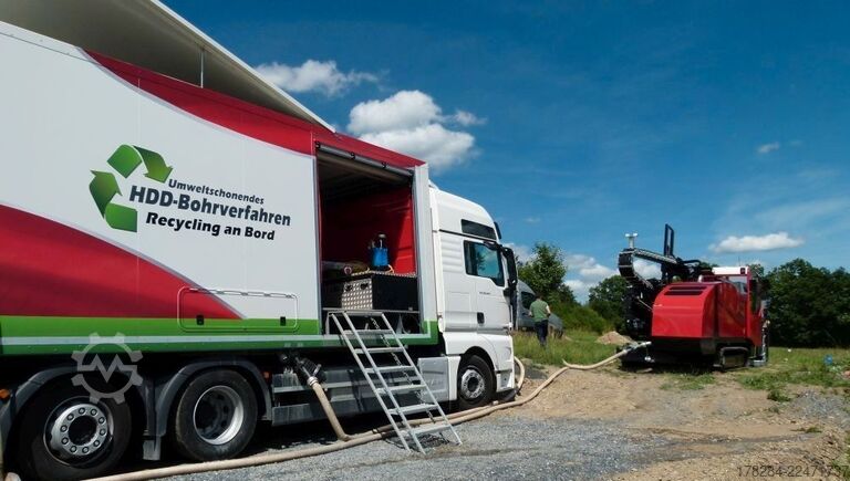 Special purpose truck DAF XF AT-Boretec HS Bentonit-Misch-Recyclingsystem