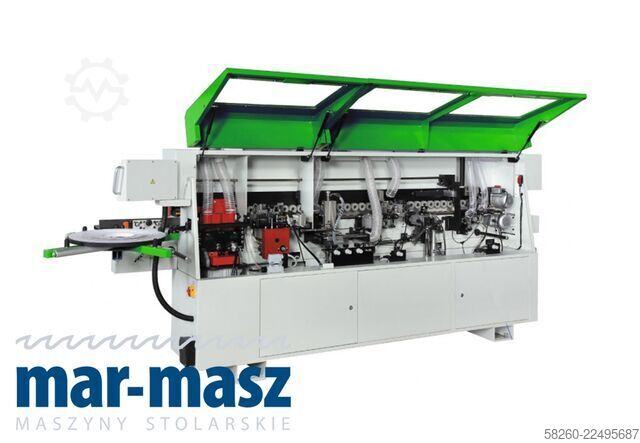 Edge banding machine Holzing G-MAX 480 zarabianie naroży wstępny frez