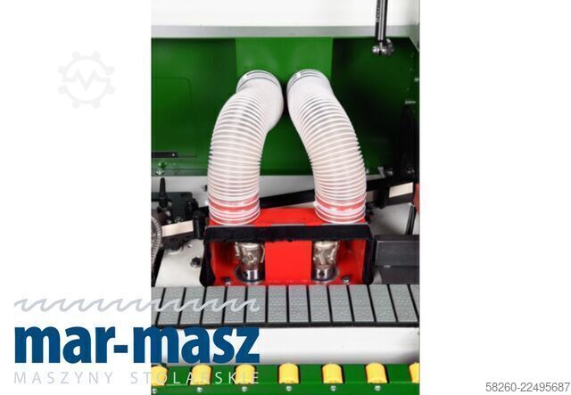 Edge banding machine Holzing G-MAX 480 zarabianie naroży wstępny frez