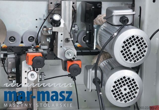 Edge banding machine Holzing G-MAX 480 zarabianie naroży wstępny frez