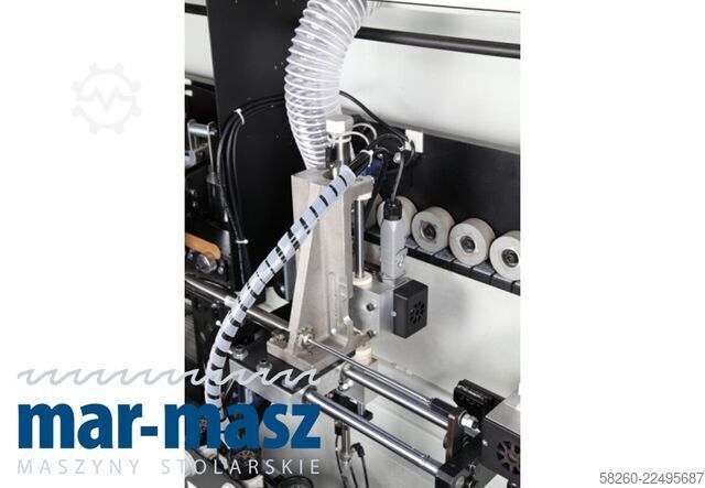 Edge banding machine Holzing G-MAX 480 zarabianie naroży wstępny frez