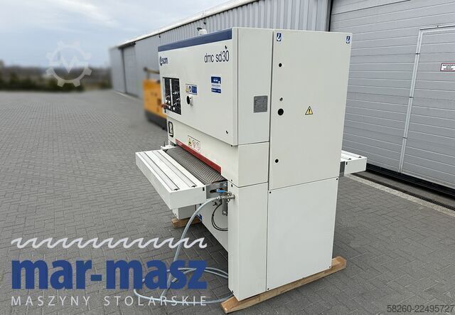 Breitbandschleifmaschine mit Metallwalze SCM DMC30 RCS 110  2 agregaty, stan idealny