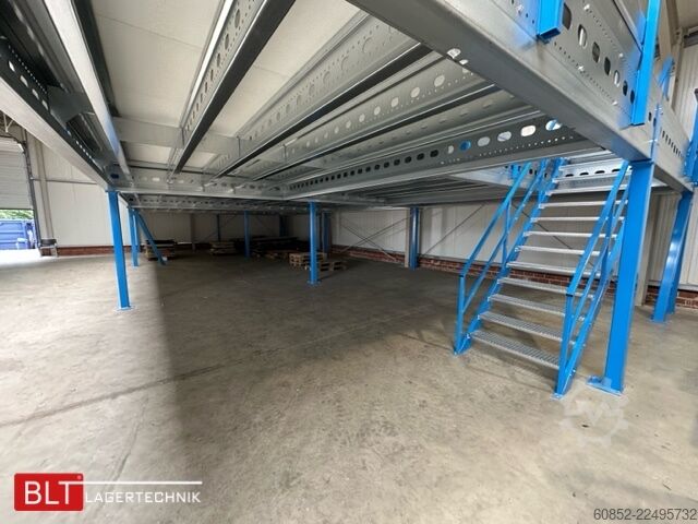 Lagerbühne 5x15m Lagerbühne , Belastung : 500kg/qm Unterkante: 3m ,ca. 75qm , Systembühne
