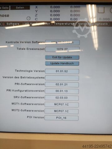 Senkerodiermaschine GF AgieCharmilles FORM 20