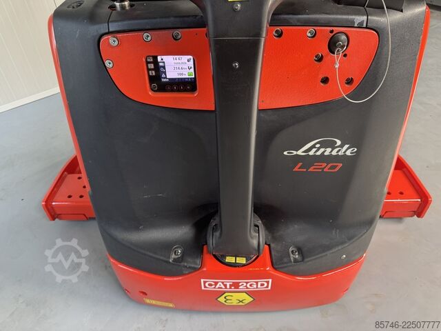 L 20 as * DEMO * Atex EX * Proplan 2GD / Z1 & 21 & 22 * Triplex FFL * NEW battery!! LINDE L 20 as * DEMO * Atex EX * Proplan 2GD / Z1 & 21 & 22 * Triplex FFL * NEW battery !!