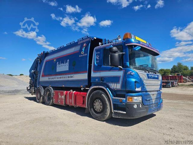 Müllwagen SCANIA P 400, NTM 20 cbm, 1 Kammer, Retarder, Winde