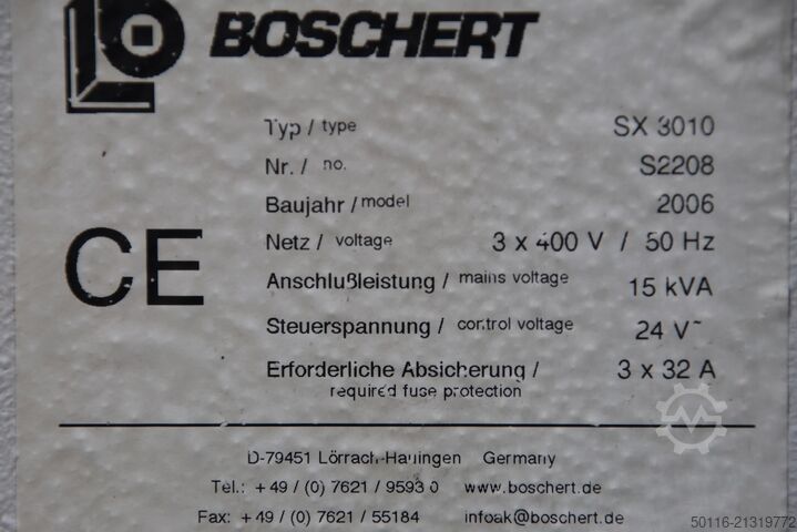 Hydraulische Tafelschere BOSCHERT SX 3010