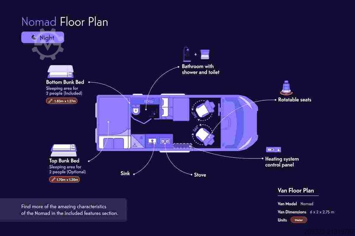 Kastenwagen Wohnmobil / Campervan Fiat Ducato Weinsberg Carabus 600 K | 2023 | EURO 6 | Venditore Professionale