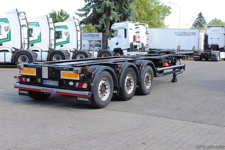 Auflieger-Wechselfahrgestell Kögel Multi Container Chassis Port 45 Triplex