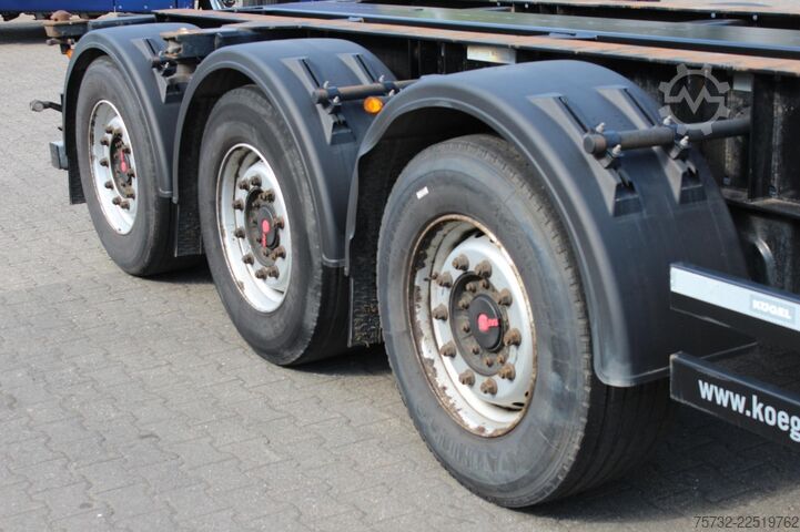 Auflieger-Wechselfahrgestell Kögel Multi Container Chassis Port 45 Triplex