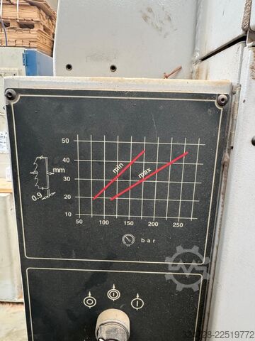 Laminated veneer resaw band saw CENTAURO SUPERCUT 80