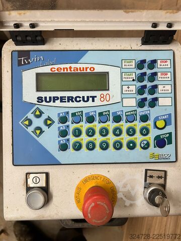 Laminated veneer resaw band saw CENTAURO SUPERCUT 80
