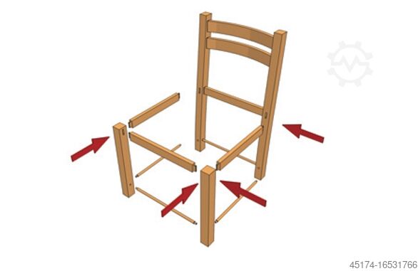 Pit clamp for chairs OMW VALENTINI 700