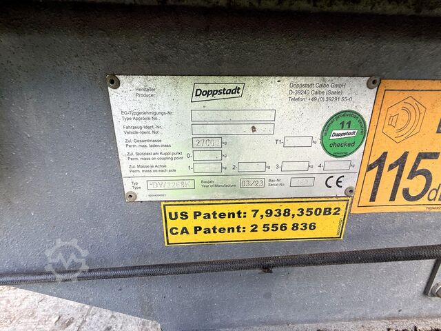 Mobile shredding plant Doppstadt Inventhor 6 Plus