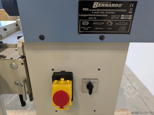 Langlochbohrmaschine Bernardo LBM 150