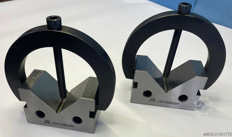 1 pair of prism blocks with clamping bracket Michilin 