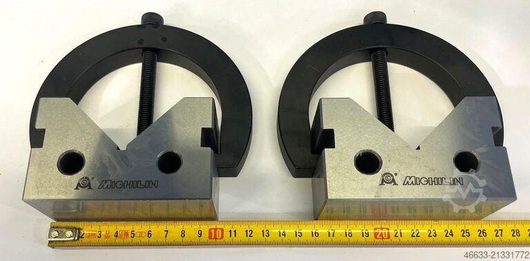 1 pair of prism blocks with clamping bracket Michilin 