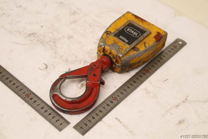 Kranhaken Unterflasche Stahl 500 kg
