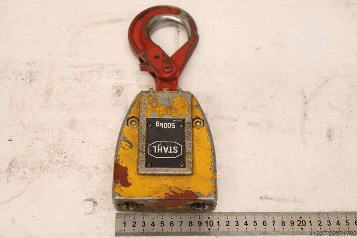 Kranhaken Unterflasche Stahl 500 kg