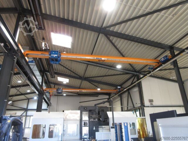 Cranesky crane, overhead crane, crane runway, span 9485 mm ABUS Hallenkran Brückenkran Kran ELV 3,2 NL 3200Kg Portalkran Kran 9485mm Hub 6m