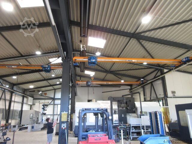 Cranesky crane, overhead crane, crane runway, span 9485 mm ABUS Hallenkran Brückenkran Kran ELV 3,2 NL 3200Kg Portalkran Kran 9485mm Hub 6m