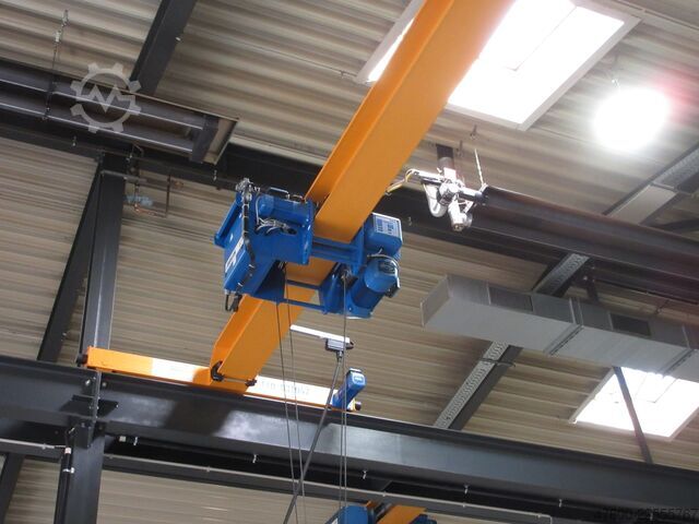 Cranesky crane, overhead crane, crane runway, span 9485 mm ABUS Hallenkran Brückenkran Kran ELV 3,2 NL 3200Kg Portalkran Kran 9485mm Hub 6m