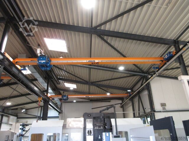 Cranesky crane, overhead crane, crane runway, span 9485 mm ABUS Hallenkran Brückenkran Kran ELV 3,2 NL 3200Kg Portalkran Kran 9485mm Hub 6m
