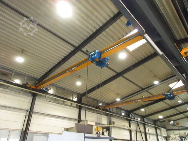 Cranesky crane, overhead crane, crane runway, span 9485 mm ABUS Hallenkran Brückenkran Kran ELV 3,2 NL 3200Kg Portalkran Kran 9485mm Hub 6m