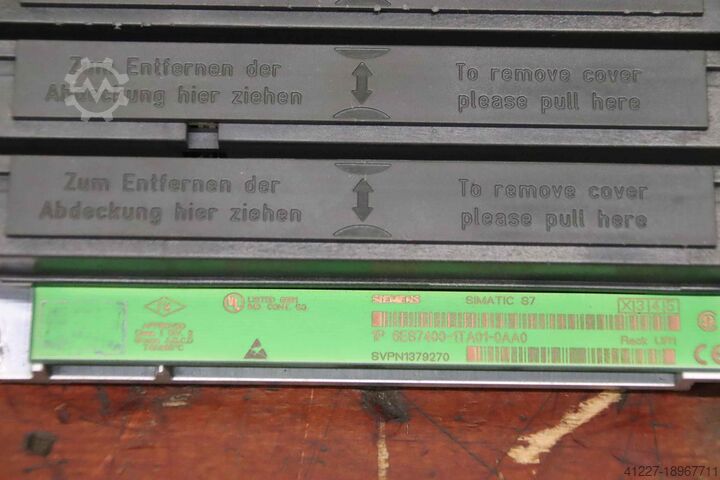 PLC subrack Siemens 6ES7400-1TA01-0AA0 Simatic S7-400