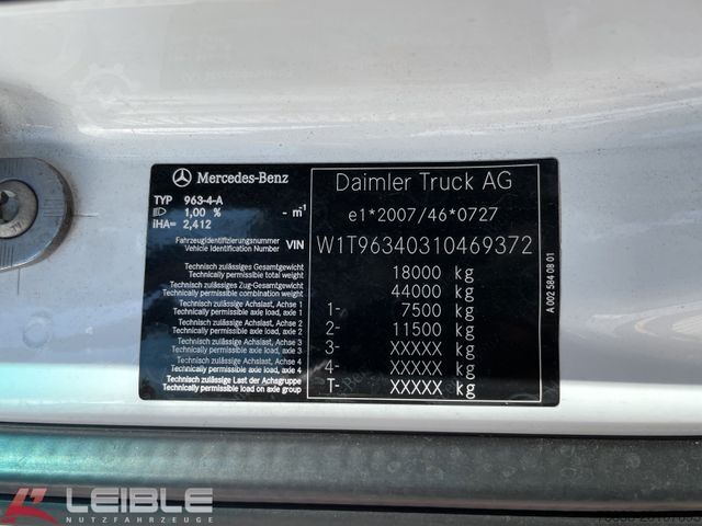 Standard tractor unit MERCEDES-BENZ Actros 1842*Stream Space*Mirror Cam*Side Guard*