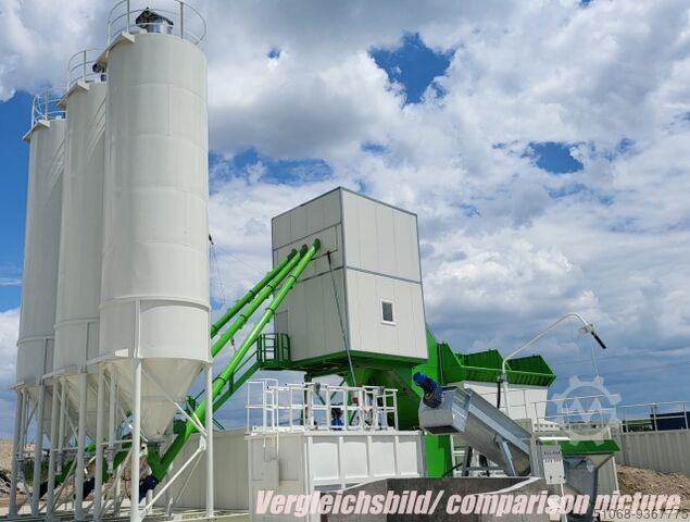 Mobile Betonmischanlage Stetter M2,5 TZ