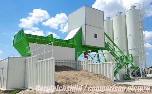 Mobile concrete batching plant Stetter M2,5 TZ