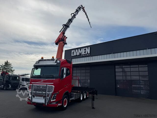 Kranwagen Volvo FH 16.650 8x4 Palfinger PK 42002-SH E + JIB PJ ...