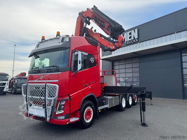 Crane truck Volvo FH 16.650 8x4 Palfinger PK 42002-SH E + JIB PJ ...