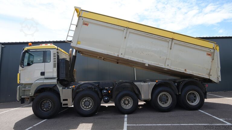 Tipper MAN TGS 49.460 10x8 tipper 413.700km