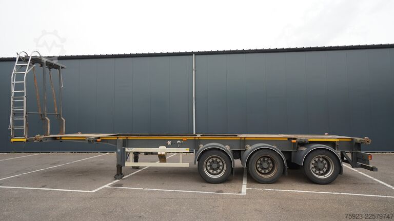 Container transportation Burg BURG Adr container transport trailer