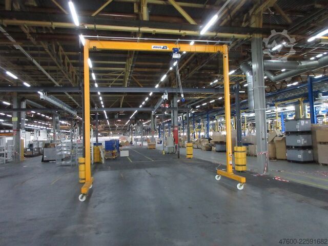 Kranarm Abus LPK Portalkran Hallenkran Bockkran 4,8x5m 1000Kg 1t Abus Kettenzug rollbar