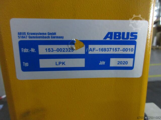 Kranarm Abus LPK Portalkran Hallenkran Bockkran 4,8x5m 1000Kg 1t Abus Kettenzug rollbar