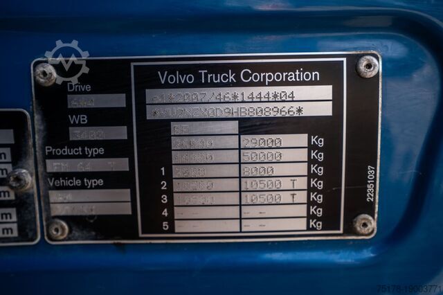 Standard tractor VOLVO FMX 460-6x4