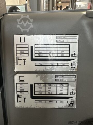 EFX 413 X + i * mit Drahtführung !! Triplex FFL !! JUNGHEINRICH EFX 413 X + i *with Wire Guidance !! Triplex FFL !!