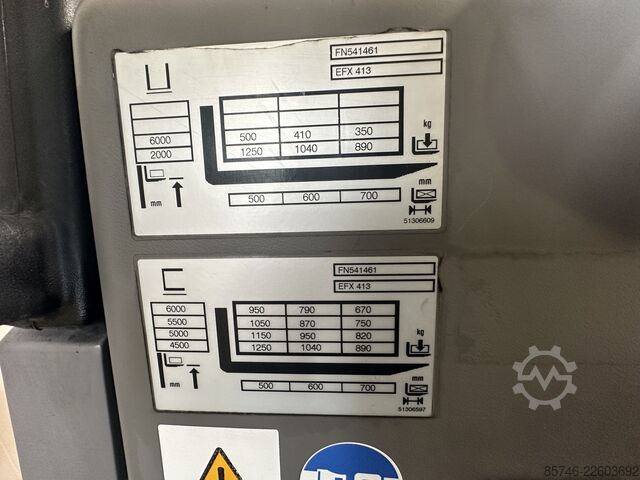 EFX 413 X + i * mit Drahtführung !! Triplex FFL !! JUNGHEINRICH EFX 413 X + i * with Wire Guidance !! Triplex FFL !!