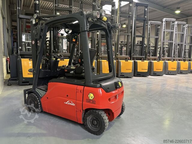 E 16 PL - 386 * Atex EX * Proplan 2G / Z1 * NEUE Batterie!! LINDE E 16 PL - 386 * Atex EX * Proplan 2G / Z1 * NEW battery !!