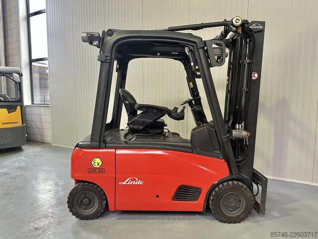 E 16 PL - 386 * Atex EX * Proplan 2G / Z1 * NEUE Batterie!! LINDE E 16 PL - 386 * Atex EX * Proplan 2G / Z1 * NEW battery !!