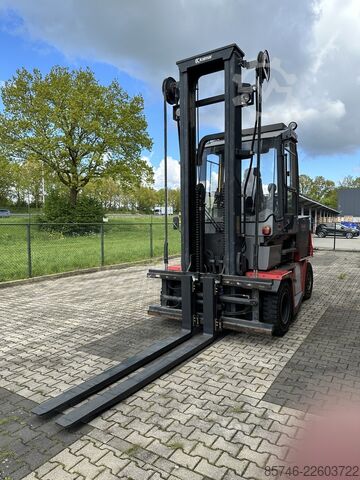 ECF 80 / 6 * ( 8,0 t bei 600 mm !! ) * Neue Batterie !! KALMAR ECF 80 / 6 * ( 8.0 T @ 600 MM !! )  * NEW battery !!