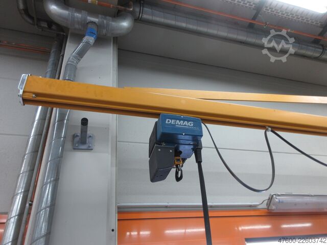 Wandschwenkkran Schwenkkran Kettenzug Demag KBK Drehkran Hallenkran Kran 250KG KBKII 5m Demag DC Kettenzug NL 250KG