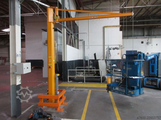 Saeulenschwenkkran Schwenkkran Kettenzug Demag KBK Kran Drehkran Hallenkran 2,5m Demag KBK1 125Kg + DC Kettenzug H3,5m