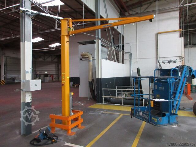Saeulenschwenkkran Schwenkkran Kettenzug Demag KBK Kran Drehkran Hallenkran 2,5m Demag KBK1 125Kg + DC Kettenzug H3,5m