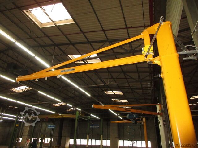 Saeulenschwenkkran Schwenkkran Kettenzug Demag KBK Kran Drehkran Hallenkran 2,5m Demag KBK1 125Kg + DC Kettenzug H3,5m